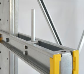 Fachteiler für Leichtlast-Kragarmregale